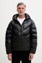 Helly Hansen пухова куртка чоловіча VILLAGE DOWN JACKET з капюшоном чорний 54493