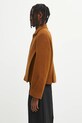 Ader Error kurtka z dodatkiem wełny JACKET BO01FWJK0102BR brązowy AW25