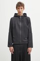 Ader Error kurtka wełniana JACKET nieocieplane szary BO01FWJK0103GR
