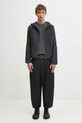 Ader Error kurtka wełniana JACKET BO01FWJK0103GR szary