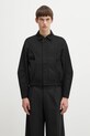 Ader Error kurtka z dodatkiem wełny JACKET nieocieplane czarny BO01FWJK0106BK