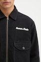 Human Made kurtka bawełniana ZIP-UP WORK czarny HM30JK009