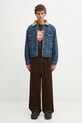 Human Made kurtka jeansowa bawełniana BOA LINED HM30JK004