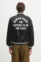 Odzież Human Made kurtka bomber NYLON STADIUM HM30JK038 czarny