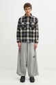 Human Made kurtka koszulowa z domieszką wełny WOOL CHECK HM30SH013