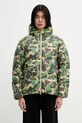 A Bathing Ape kurtka puchowa ABC Camo pozostałe zielony 001DNL801304M