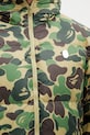 Páperová bunda A Bathing Ape ABC Camo zelená 001DNL801304M