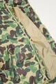A Bathing Ape kurtka puchowa ABC Camo 001DNL801304M zielony