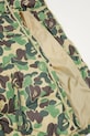 Páperová bunda A Bathing Ape ABC Camo 001DNL801304M zelená
