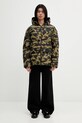 A Bathing Ape kurtka puchowa 1st Camo Snowboard Sharkdown 001DNL801305M