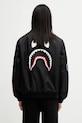 Îmbrăcăminte A Bathing Ape geacă bomber Shark MA-1 001HJL801003M negru