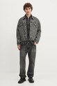 Won Hundred kurtka jeansowa szary 3860.15098