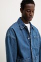 Бавовняна джинсова куртка A.P.C. A.P.C. x MARC JACOBS блакитний COHKK.M32011