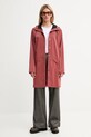 Odzież Rains kurtka 12020 Long Jacket 12020.125 czerwony