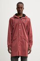 Rains kurtka 12020 Long Jacket czerwony 12020.125