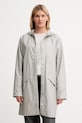 Odzież Rains kurtka 12020 Long Jacket 12020.123 szary
