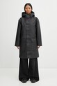 Rains parka Nome Long Parka W3T3 pozostałe czarny 21460.01