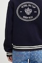 Sporty & Rich kurtka bomber wełniana Eden Crest Varsity OW03160666BL106