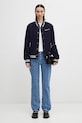 Sporty & Rich kurtka bomber wełniana Eden Crest Varsity OW03160666BL106