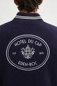 Sporty & Rich giacca bomber in lana Eden Crest Varsity OW03160666BL106 blu navy