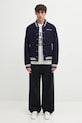 Sporty & Rich kurtka bomber wełniana Eden Crest Varsity OW03160666BL106