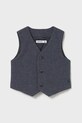 Детски елек Mayoral текстил тъмносин 2349.3F.Baby.9BYA