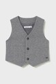 Детски елек Mayoral текстил сив 2349.3F.Baby.9BYA