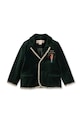 Konges Sløjd giacca di velluto bambini ROCKY BLAZER KS104412.9BYA verde AW25