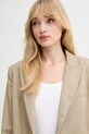 IRO marynarka z wełną zielony WP07SANNIE