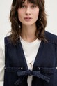 Stine Goya kamizelka dwustronna jeansowa granatowy SG.AW25.T101.2406