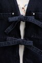 Stine Goya kamizelka dwustronna jeansowa SG.AW25.T101.2406 granatowy