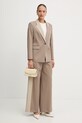 BOSS marynarka wełniana 50543409 beżowy AW25