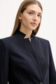 Pinko marynarka z dodatkiem wełny granatowy 105626.A2QY