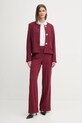 Joseph Ribkoff zakó 253071 burgundia AW25