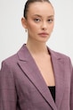 Сако United Colors of Benetton виолетов 2X8MDW02H