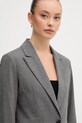 Піджак United Colors of Benetton сірий 2X8MDW02H