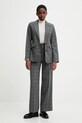 United Colors of Benetton marynarka 2X8MDW02H szary AW25
