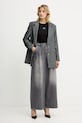 Armani Exchange marynarka z dodatkiem wełny XW000693.AF16146 szary AW25