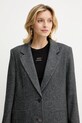 Armani Exchange marynarka z dodatkiem wełny szary XW000693.AF16146
