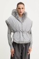 Качулка Patrizia Pepe 2F0094.E036 сив AW25