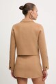 Ρούχα Μάλλινο σακάκι Ermanno Scervino 57TI011EY2 καφέ