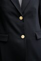 Tommy Hilfiger marynarka z dodatkiem wełny WW0WW46662 granatowy