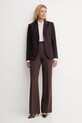 Tommy Hilfiger marynarka z dodatkiem wełny WW0WW46662 bordowy AW25