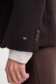 Tommy Hilfiger marynarka z dodatkiem wełny WW0WW46662 bordowy