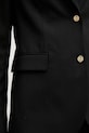 Tommy Hilfiger marynarka z dodatkiem wełny WW0WW46662 czarny