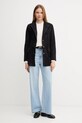 Pedro del Hierro marynarka zamszowa 5492121 granatowy AW25