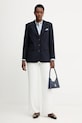 Піджак з вовною Marella 2523046144200 темно-синій AW25