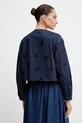 Одежда Джинсовый пиджак Marella Emme by Marella 2525046111200 тёмно-синий