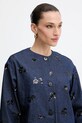 Джинсовый пиджак Marella Emme by Marella тёмно-синий 2525046111200