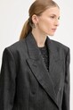 Marella marynarka wełniana szary 2523046012200